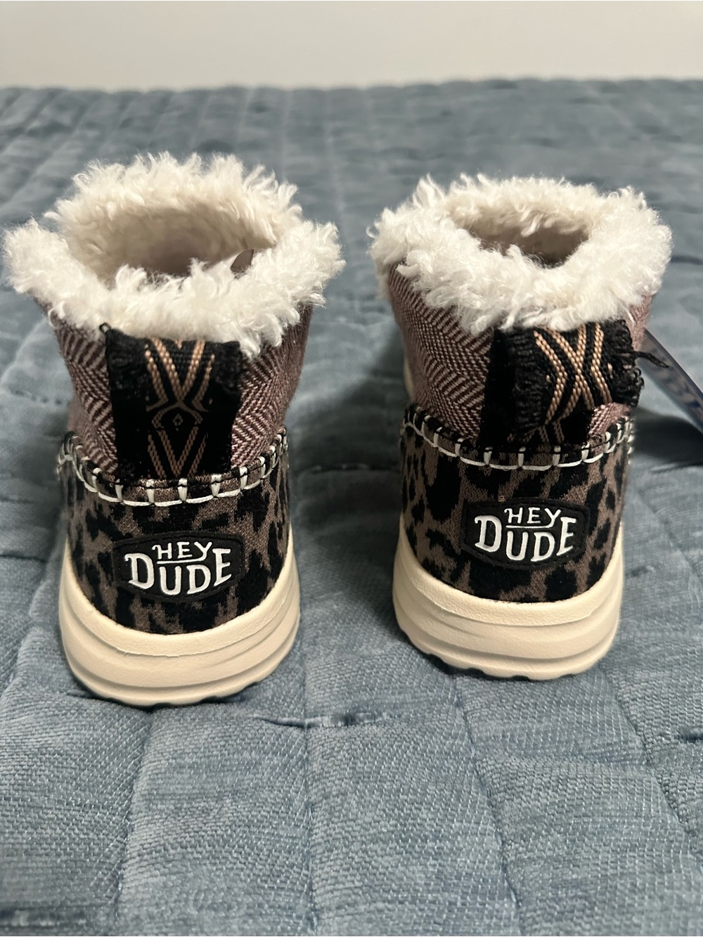 Hey Dude Denny Leopard Slip-On Bootie - Picture 6 of 10